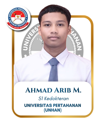 Ahmad Arib M. - S1 Kedokteran Universitas Pertahanan